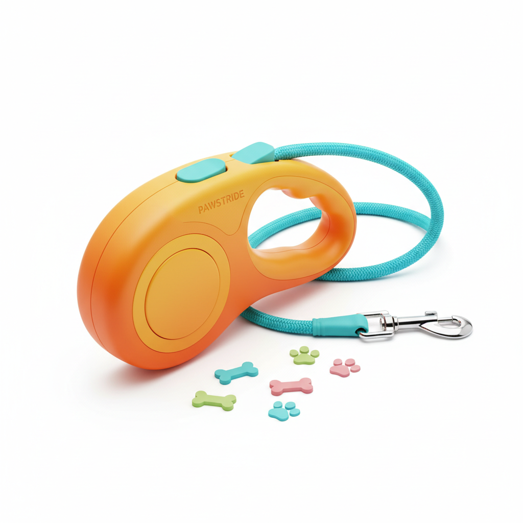 Retractable Dog Leash – Lightweight and Tangle-Free